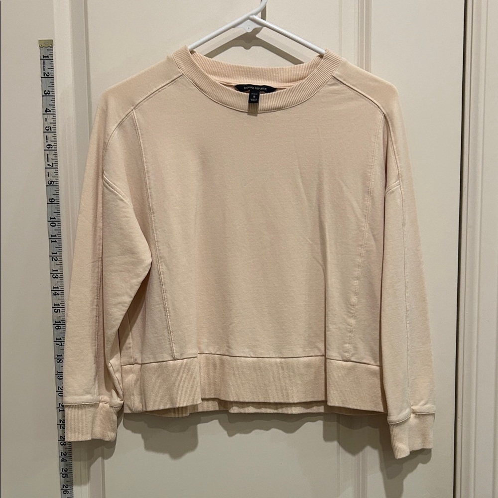 Banana Republic Soft Cream Sweatshirt